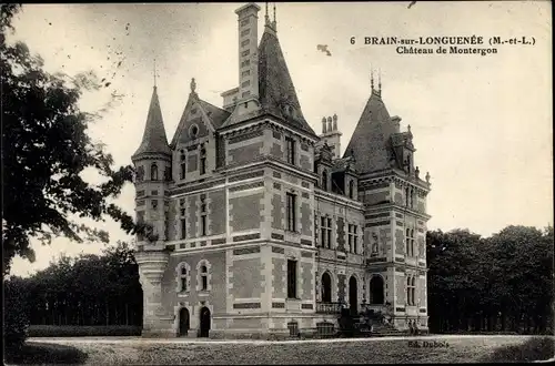 Ak Brain sur Longuenée Maine et Loire, Chateau de Montergon