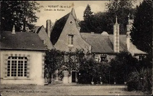 Ak Noyant Maine et Loire, Chateau de Rabion