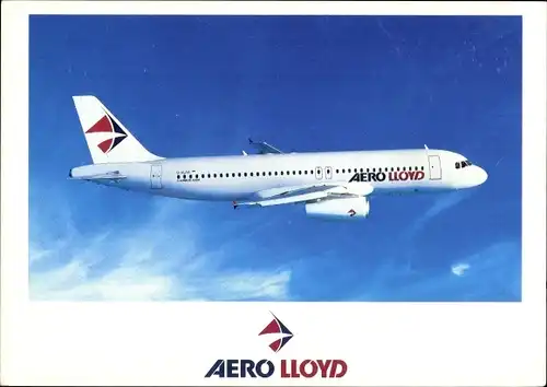 Ak Deutsches Passagierflugzeug, Aero Lloyd, Airbus A320