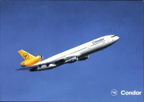 Ak Douglas DC 10-30, Condor, Deutsches Passagierflugzeug