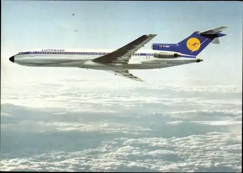 Ak Lufthansa, Boeing B 727, Europa Jet, Deutsches Passagierflugzeug