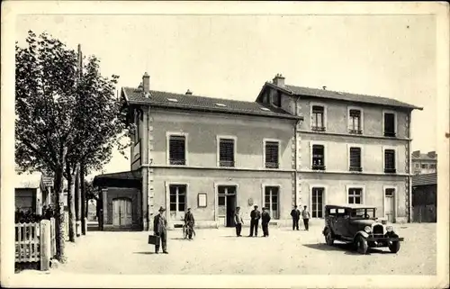 Ak Vénissieux Lyon Rhône, La Gare