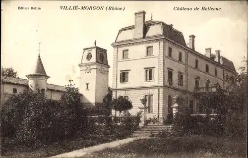 Ak Villié Morgon Rhône, Chateau de Bellevue