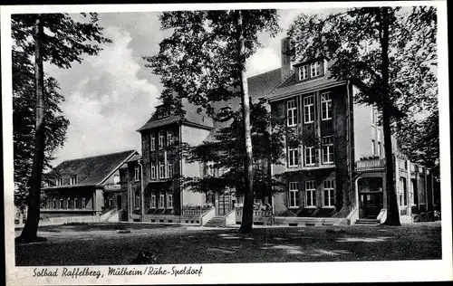 Ak Speldorf Mülheim a. d. Ruhr, Solbad Raffelberg, Kurhaus