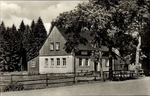 Ak Steinbach Johanngeorgenstadt im Erzgebirge, Gasthaus Sauschwemme