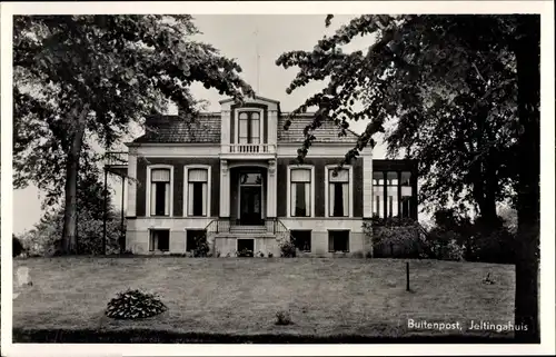 Ak Buitenpost Friesland Niederlande, Jeltingahuis