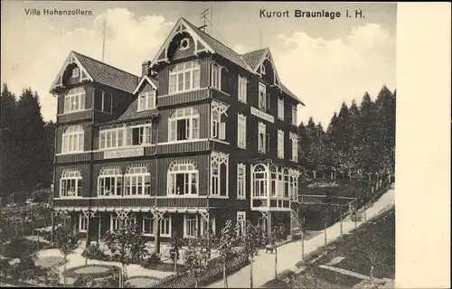 Ak Braunlage im Oberharz, Villa Hohenzollern