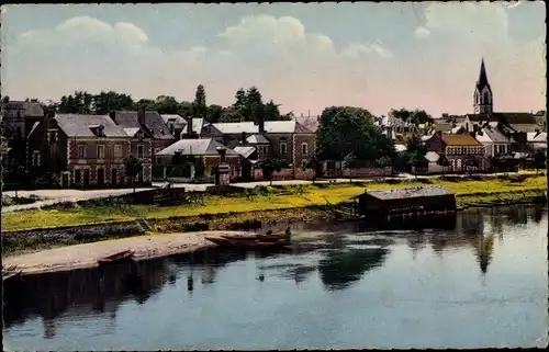 Ak Chalonnes sur Loire Maine et Loire, Quai Gambetta