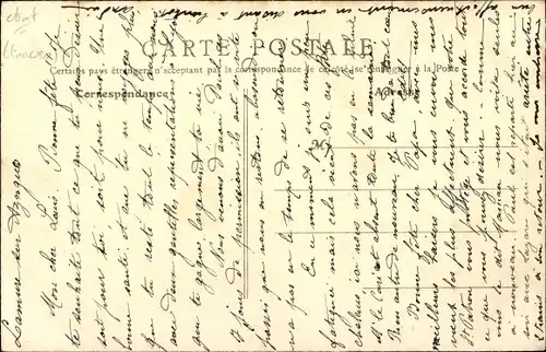 Ak Lamure sur Azergues Rhône, Le Haut du Bourg