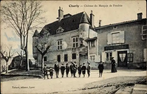 Ak Charly Rhône, Chateau du Marquis de Foudras