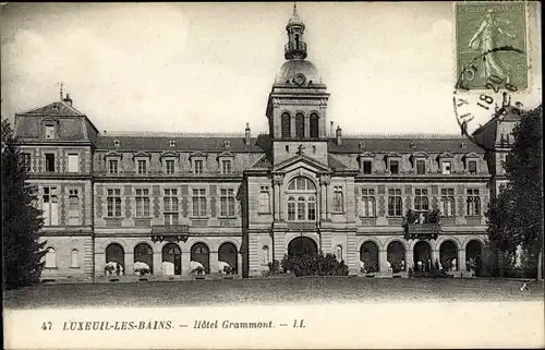 Ak Luxeuil les Bains Haute Saône, Hotel Grammont