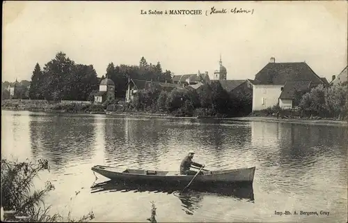 Ak Mantoche Haute Saône, La Saone, Ruderpartie