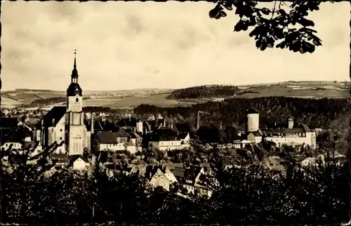 Ak Zschopau im Erzgebirge Sachsen, Panorama