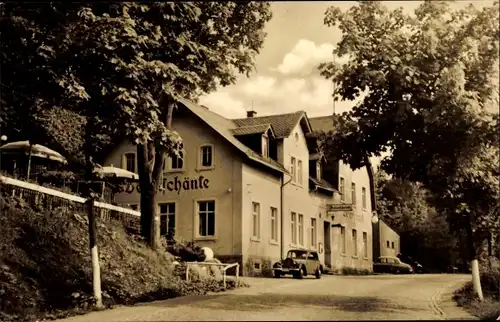 Ak Gelenau im Erzgebirge, Besenschänke