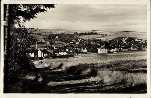 Ak Thum im Erzgebirge Sachsen, Totale