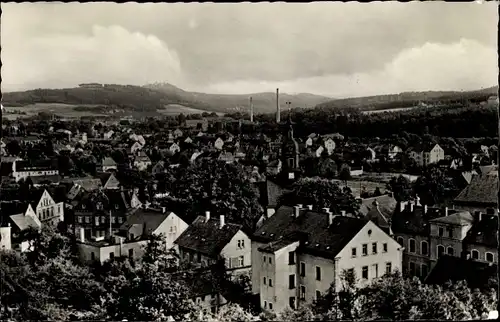 Ak Flöha, Gesamtansicht der Ortschaft, Kirche, Turm