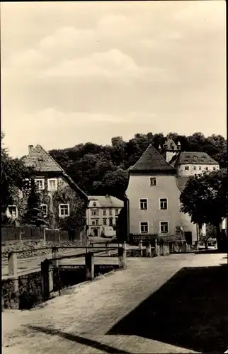 Ak Liebstadt Kreis Pirna Sachsen, Straßenansicht, Wohnhäuser