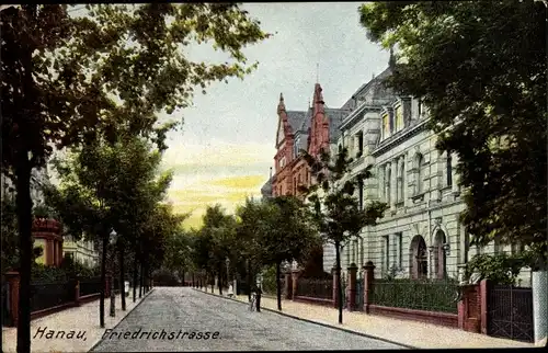 Ak Hanau am Main, Friedrichstraße
