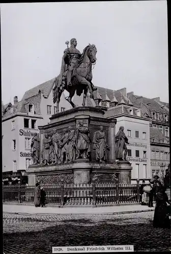 Foto Köln am Rhein, Denkmal Friedrich Wilhelm III