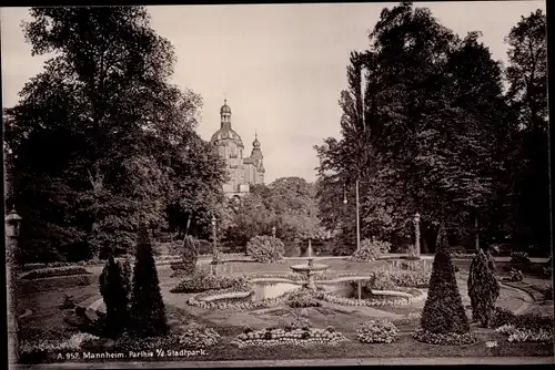 Foto Mannheim in Baden Württemberg, Stadtpark