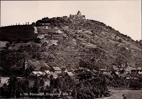 Foto Breuberg im Odenwald, Totalansicht der Ortschaft