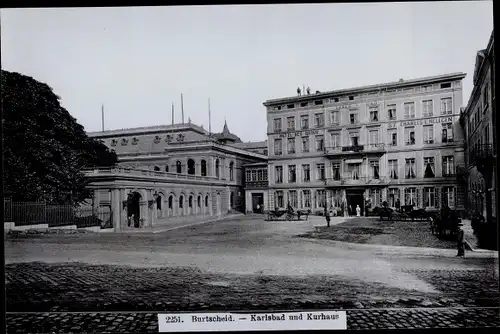 Foto Burtscheid Aachen Nordrhein Westfalen, Karlsbad, Kurhaus