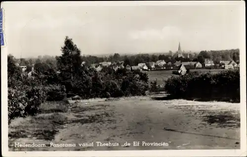 Ak Hellendoorn Overijssel, Panorama vanaf Theehuis de Elf Provincien