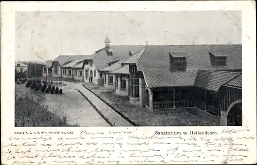 Ak Hellendoorn Overijssel, Sanatorium