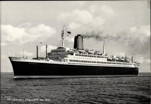 Ak Dampfschiff TS Bremen, Norddeutscher Lloyd