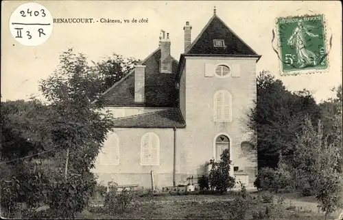 Ak Renaucourt Haute Saône, Le Chateau