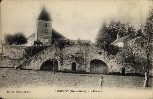 Ak Raucourt Haute Saône, Le Chateau