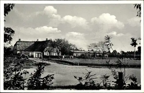 Ak Nieblum auf der Insel Föhr Nordfriesland, Kindererholungsheim Hus Sünnschien