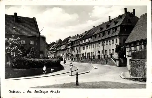 Ak Oederan Sachsen, Freiberger Straße