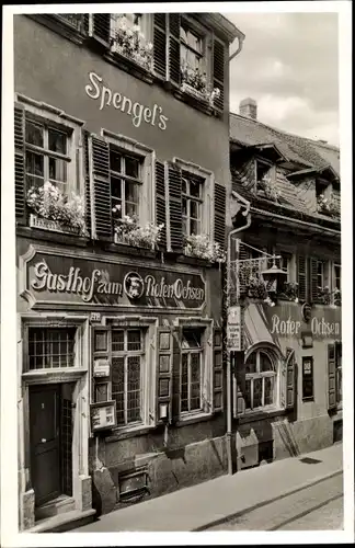 Ak Heidelberg am Neckar, Spengel's Gasthof Zum Roten Ochsen