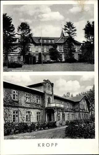 Ak Kropp in Schleswig, Patmos Mutterhaus, Bethesda Altersheim