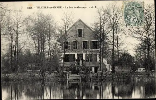 Ak Villiers sur Marne Val de Marne, Le Bois de Gaumont