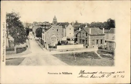 Ak Villiers sur Marne Val de Marne, Panorama