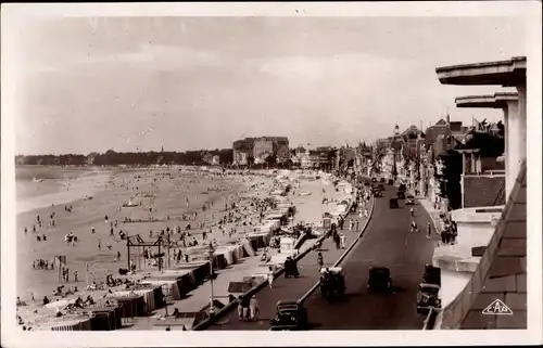 Ak La Baule Loire Atlantique, Boulevard de l'Ocean, Vue vers le Casino