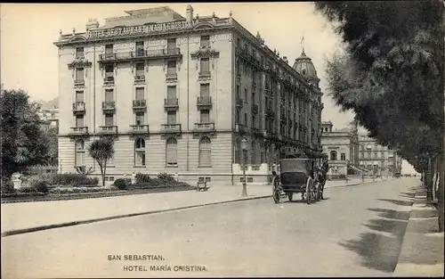 Ak San Sebastian Baskenland, Hotel Maria Cristina