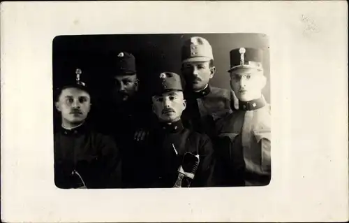 Foto Ak Gruppenbild der Polizisten, Fotografia Elektro Lublin