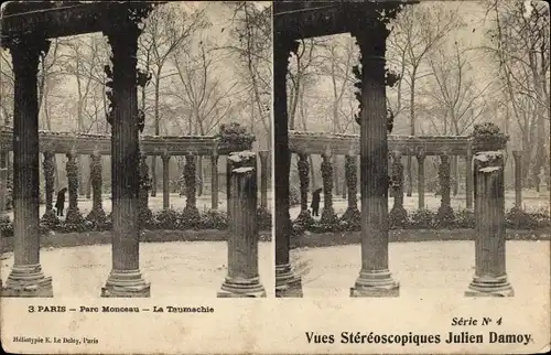 Stereo Ak Paris VIII, Parc Monceau, la Taumachie