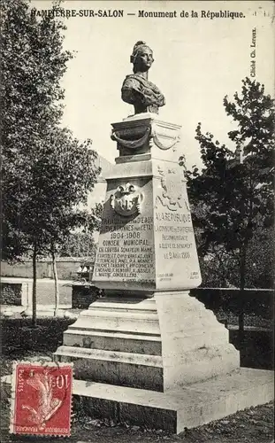 Ak Dampierre sur Salon Haute Saône, Monument de la Republique