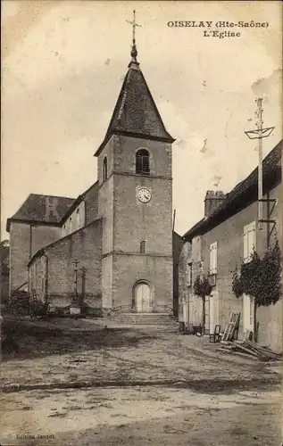 Ak Oiselay Haute Saône, L'Eglise