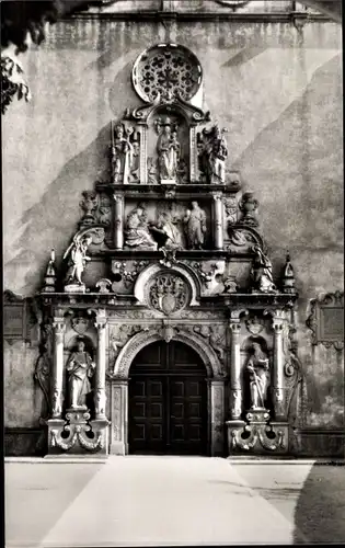 Ak Dettelbach am Main, Wallfahrtskirche, Westportal