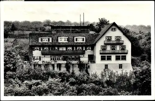 Ak Manderscheid in der Eifel Rheinland Pfalz, Hotel Haus Burgblick