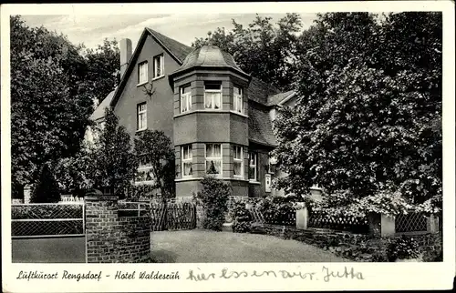 Ak Rengsdorf im Westerwald, Hotel Waldesruh