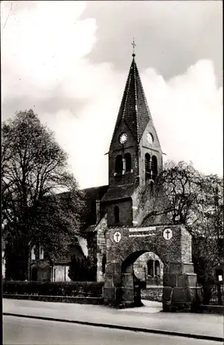 Ak Satrup in Angeln, Kirche