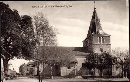 Ak Billiat Ain, La Place de l'Eglise