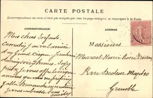 Ak Culoz Ain, Nouveau Pont du Chemin de Fer sur le Rhone