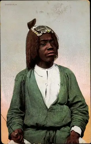 Ak Barbarin, Afrikanerin, Portrait